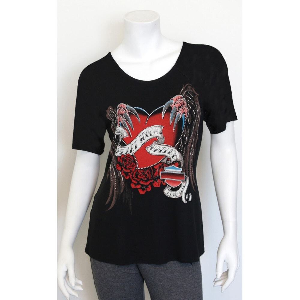 NWT Harley Davidson Women’s Love My Harley Tee Size Large